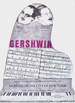 Vintage Gershwin Brothers, after Larry Rivers