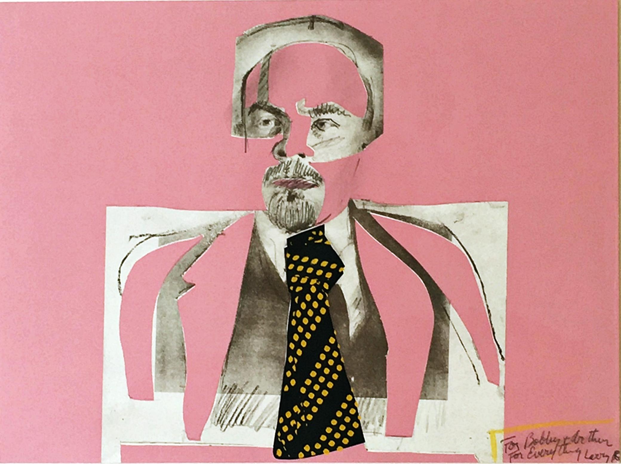 Homage an Vladimir Ilyich Lenin (signiert und beschriftet)  (Pop-Art), Print, von Larry Rivers
