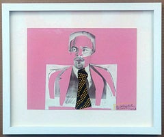 Homenaje a Vladimir Ilich Lenin (firmado e inscrito) Impresión icónica Lt Ed Enmarcado
