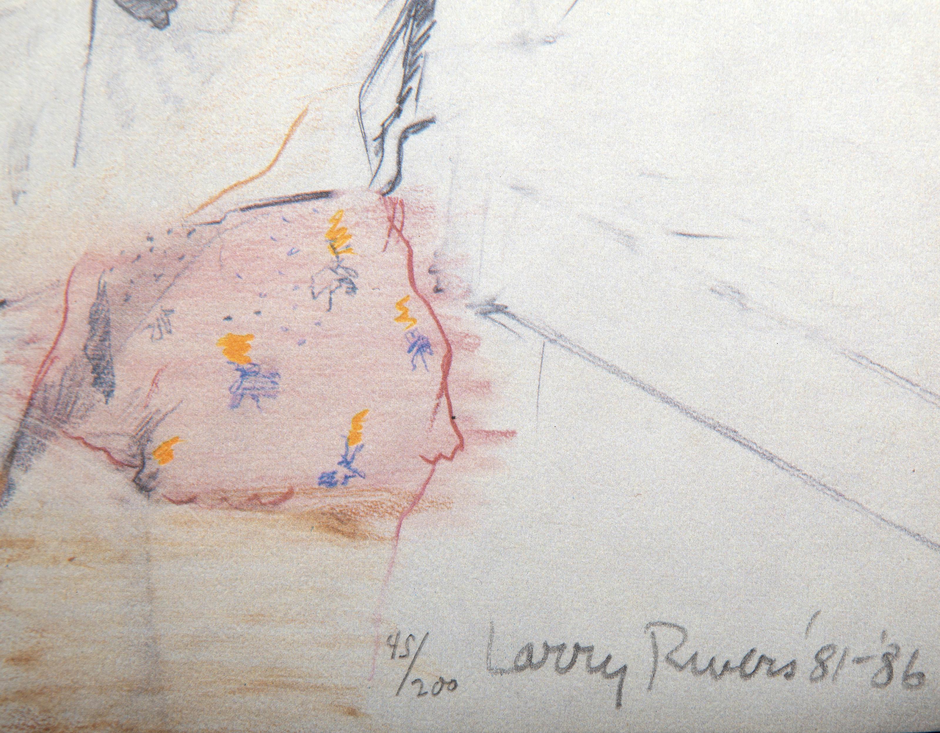 Lithographie von Larry Rivers für die Küche 3