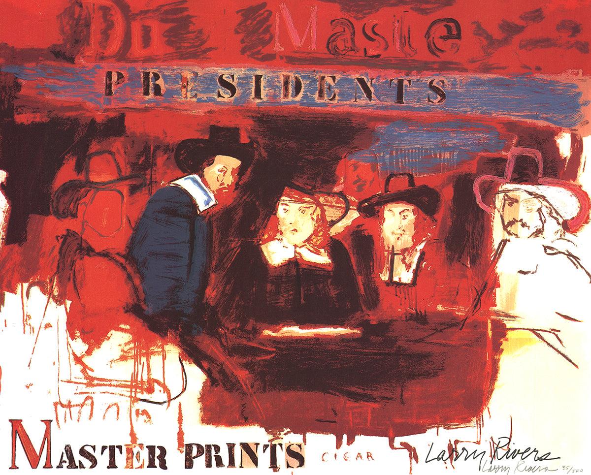 LARRY RIVERS Dutch Masters II, 1991 - Signed - Print by Larry Rivers