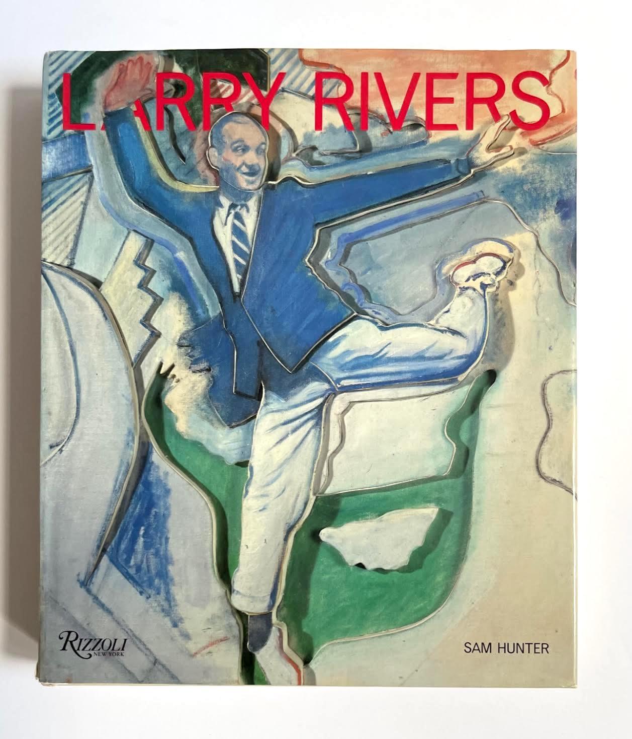 LARRY RIVERS (hand signed and inscribed first edition book)  - Painting by Larry Rivers