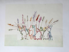 Larry Rivers Outline of History Kent Bicentennial Portfolio Lithograph Print