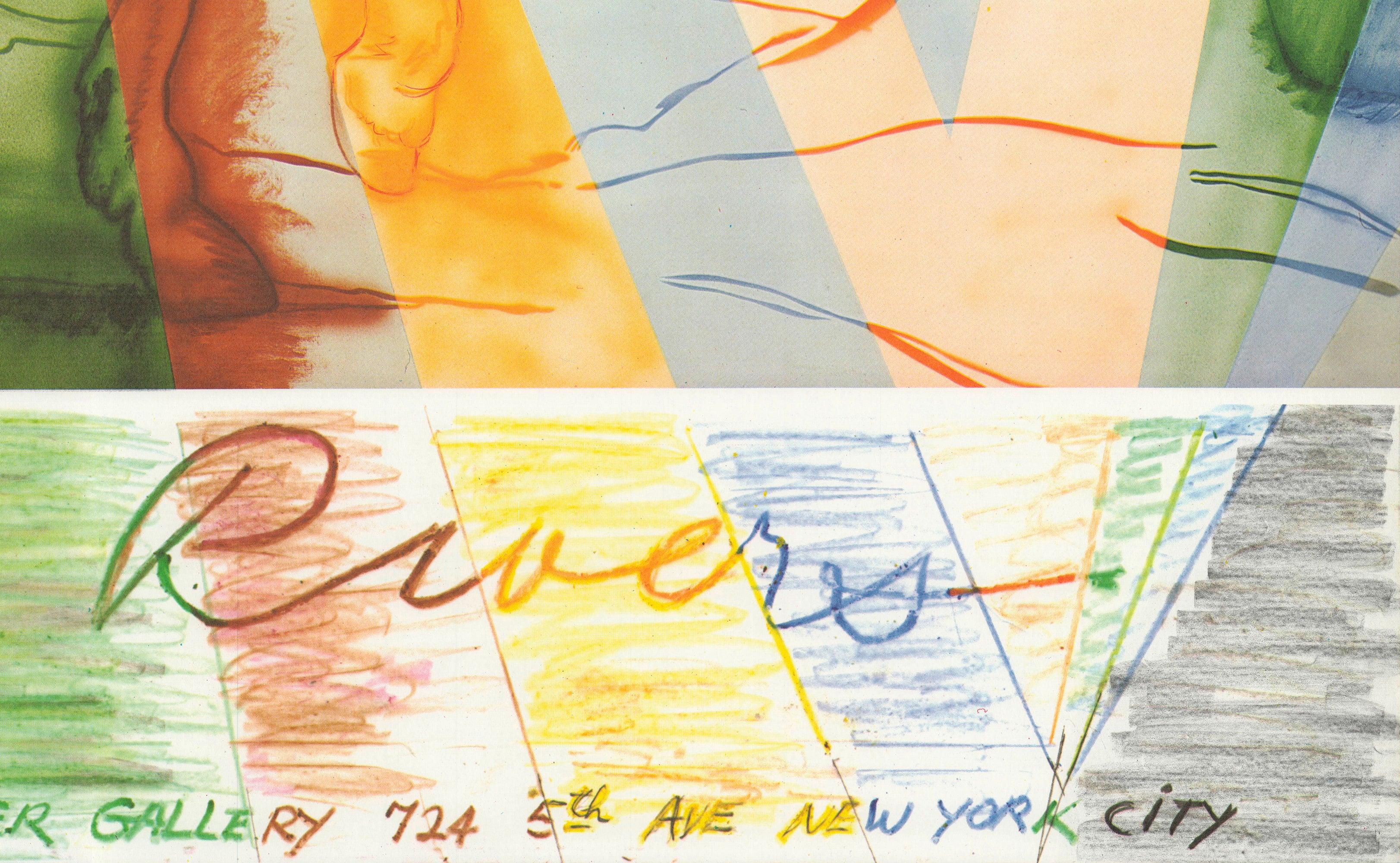 Larry Rivers 'Robert Miller Gallery' 1977 For Sale 3