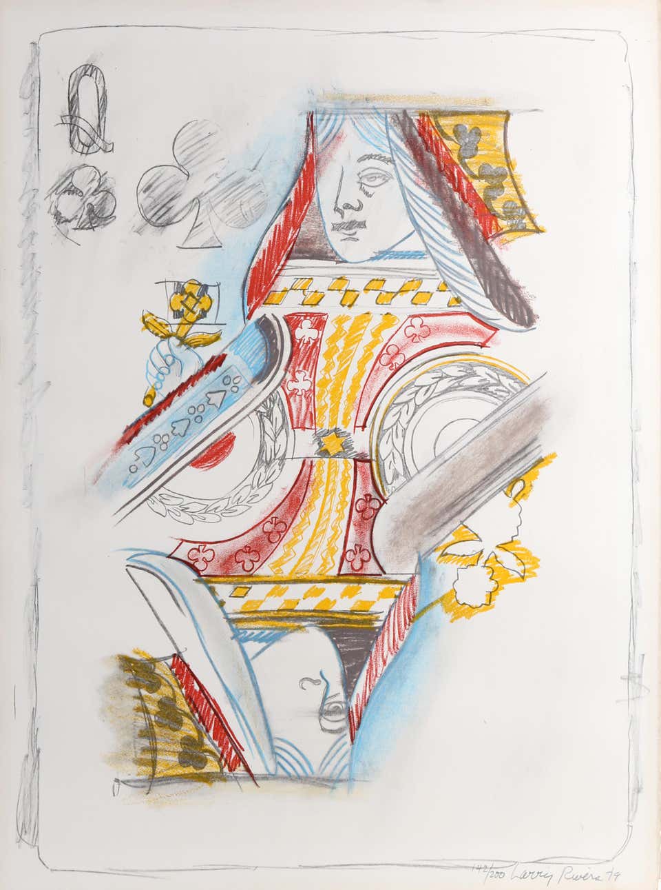 Larry Rivers Art - 46 For Sale at 1stDibs | artist larry rivers, artist ...