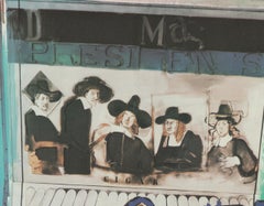 1980s Dutch Masters Offset Print in Pop Art Style, Unframed