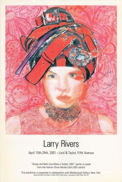 Rivers- Sangles et ceintures peuvent faire une turban Pop Art Vintage