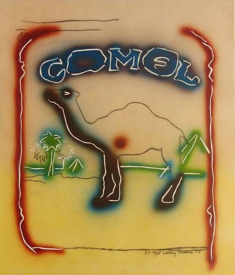 Stencil Camel - Print by Larry Rivers