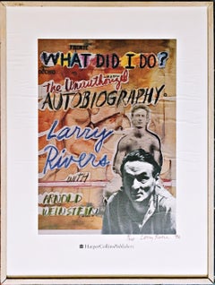 What Did I Do? Limited edition signed print featuring The Unauthorized Biography