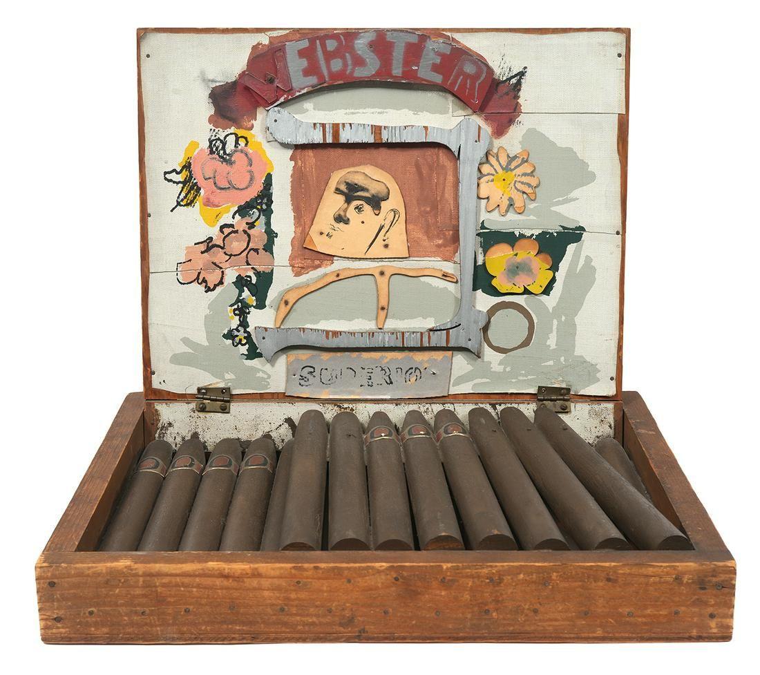 Still-Life Sculpture de Larry Rivers - Caja para puros Webster