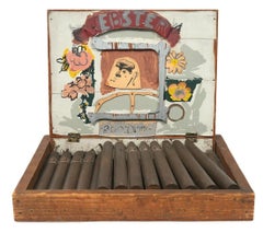 Vintage Webster Cigar Box