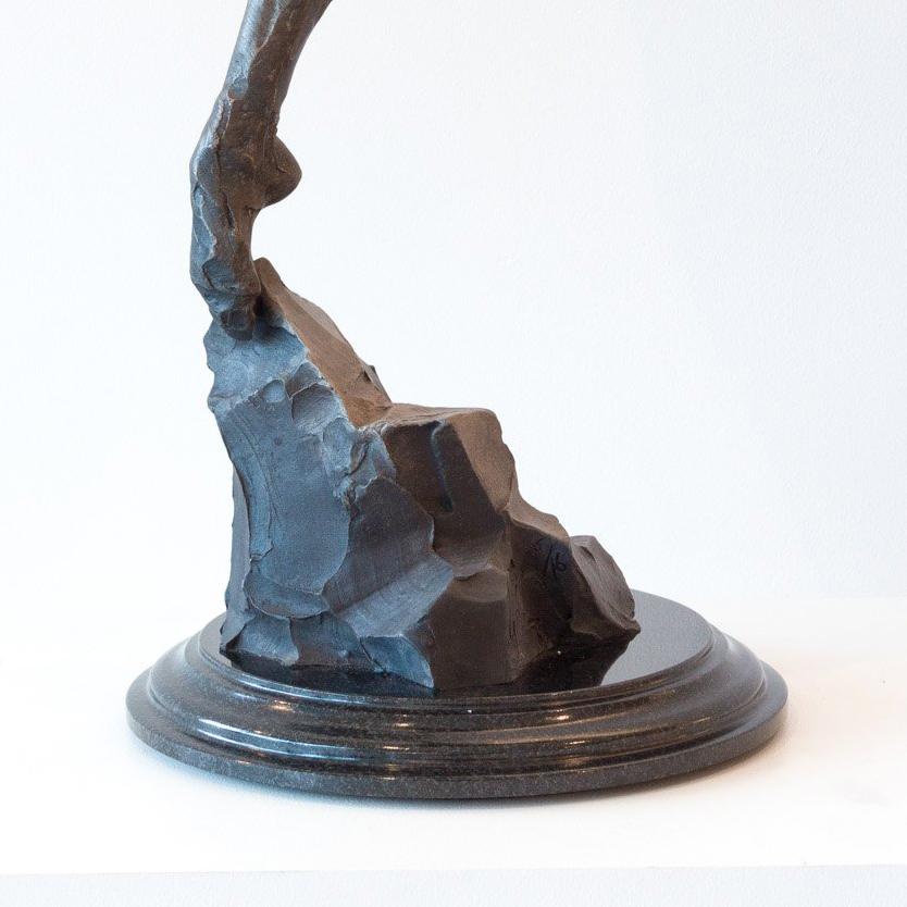 This cast is edition number 4 from an edition of 16.

Inspired by the inner spirit and strength of the human  figure, Larry works from live models, who are often  athletes at the pinnacle of their sport. Each sculpture has  a unique personality and