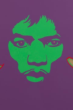 Larry Smart ‘Fire’ Jimi Hendrix Screen Print, 1967