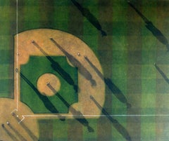 Vintage High and Outside (an aerial view of the majesty of the baseball diamond)