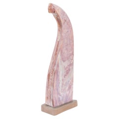 Larry Yazzie Figure Carved Stone Sculpture
