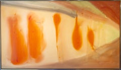 Untitled Acrylic on Canvas Painting, Abstract Expressionist, 1981