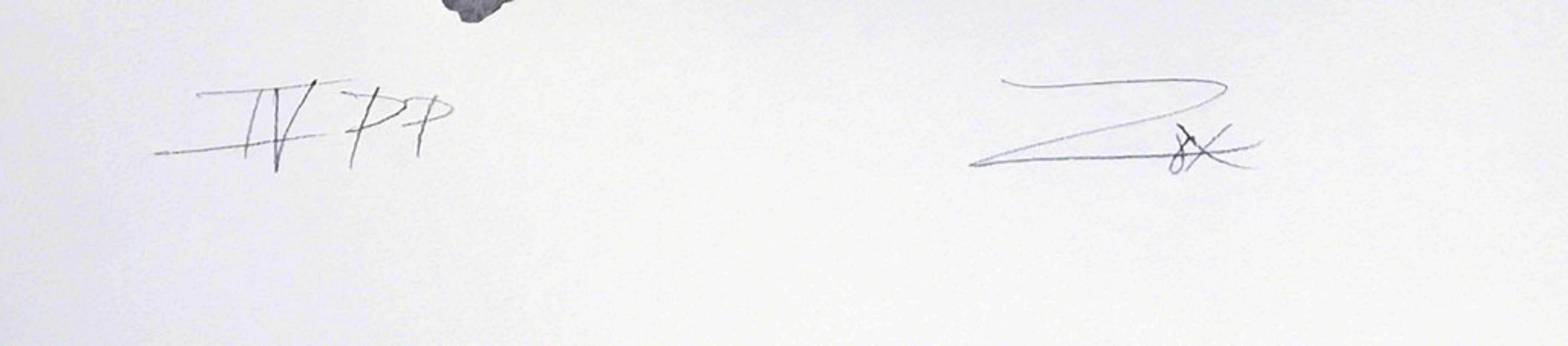 IV unique Printers Proof Color field geometric abstraction pencil signed pochoir 2
