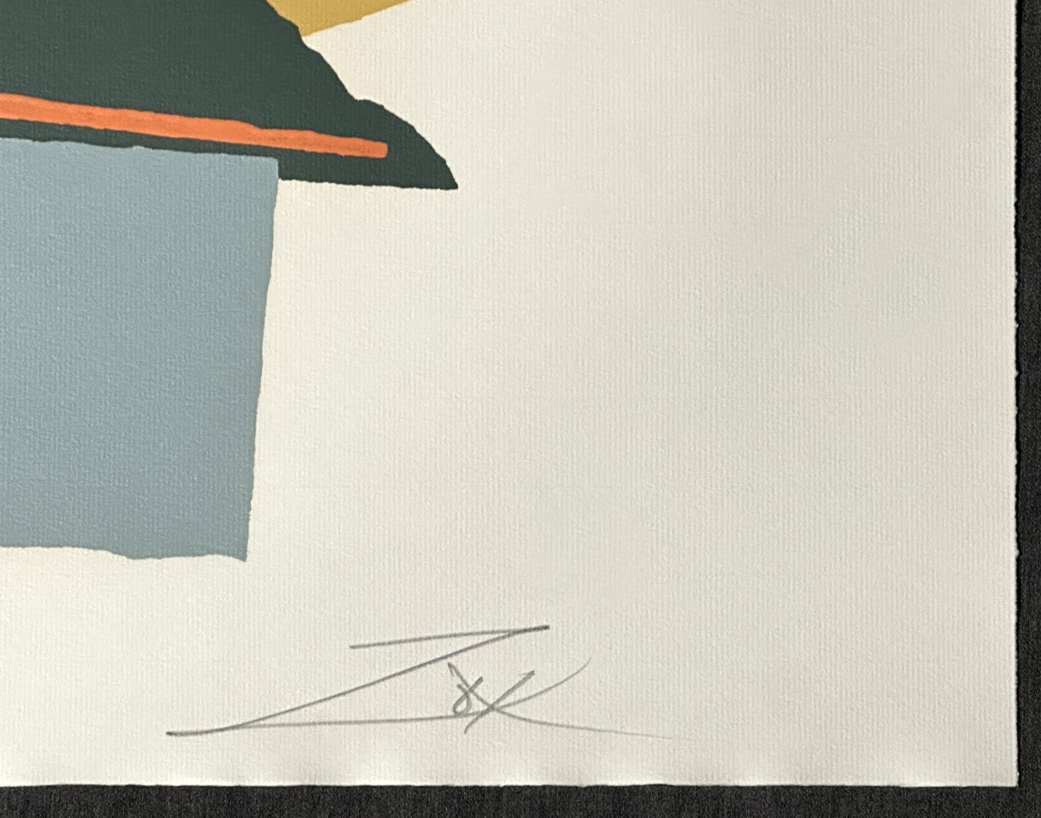 Larry Zox
Niagara Series I - 1973
Print - Linocut
Paper Size 25½'' x 35'' inches
Edition: Signed in pencil and marked 7/175

Unframed

Larry Zox is one of the principal representatives of the generation of young painters following the era of the