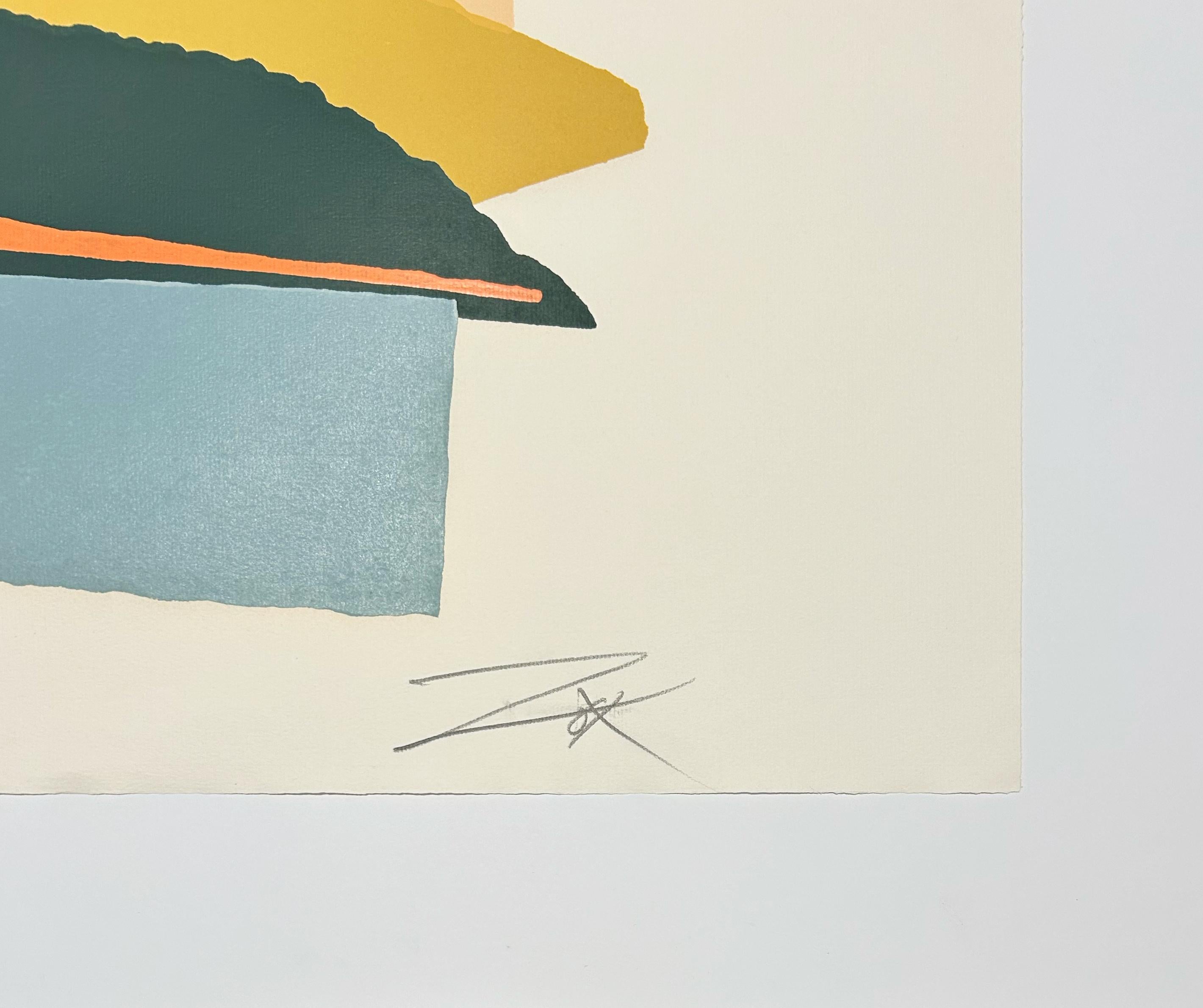 Artist: Larry Zox
Medium: Serigraph
Title: Niagara Series I
Year: 1980
Edition: 75/175
Sheet Size: 26