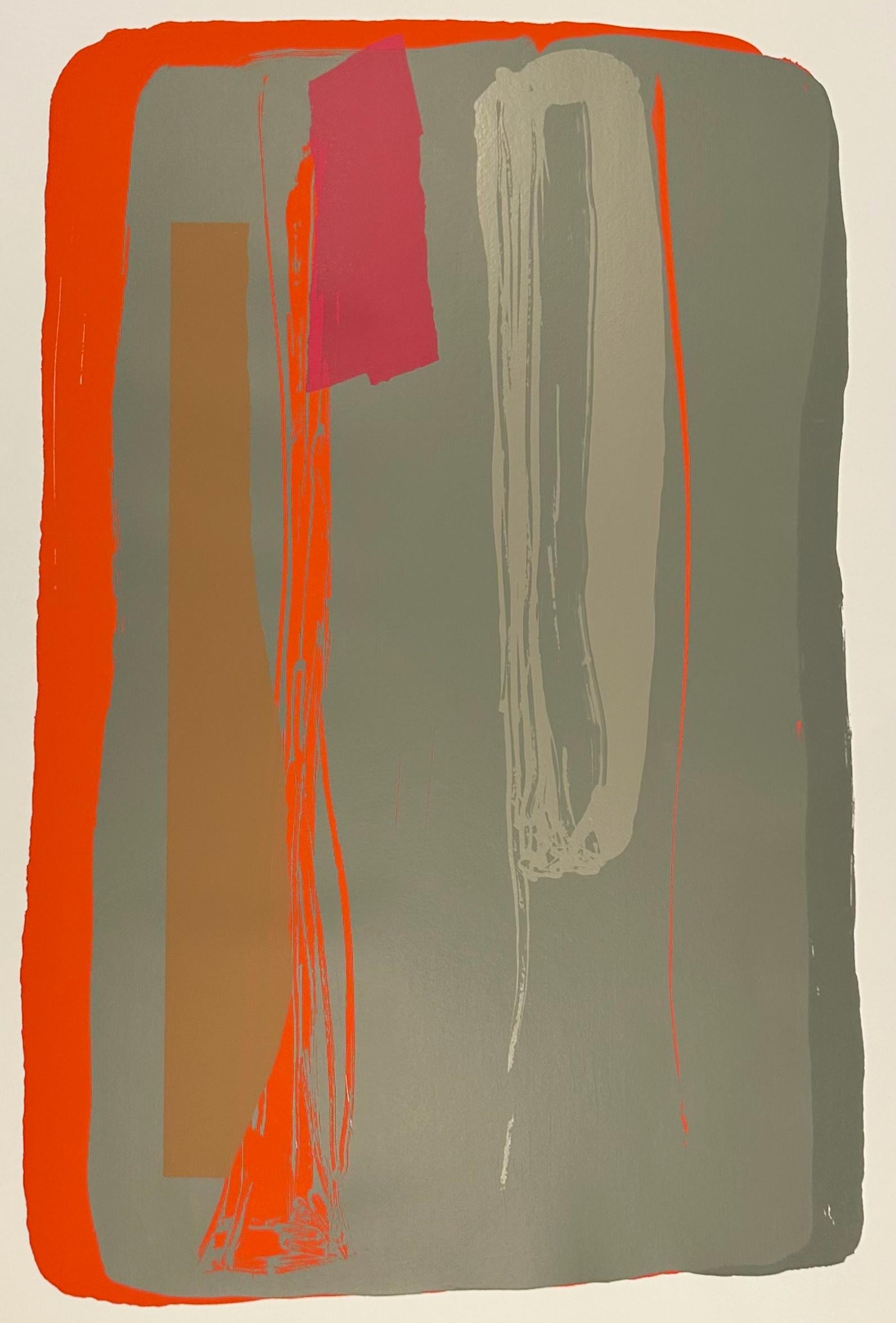 Larry Zox Abstract Print - Niagara Series III