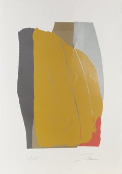 Odon II, Abstract Screenprint by Larry Zox