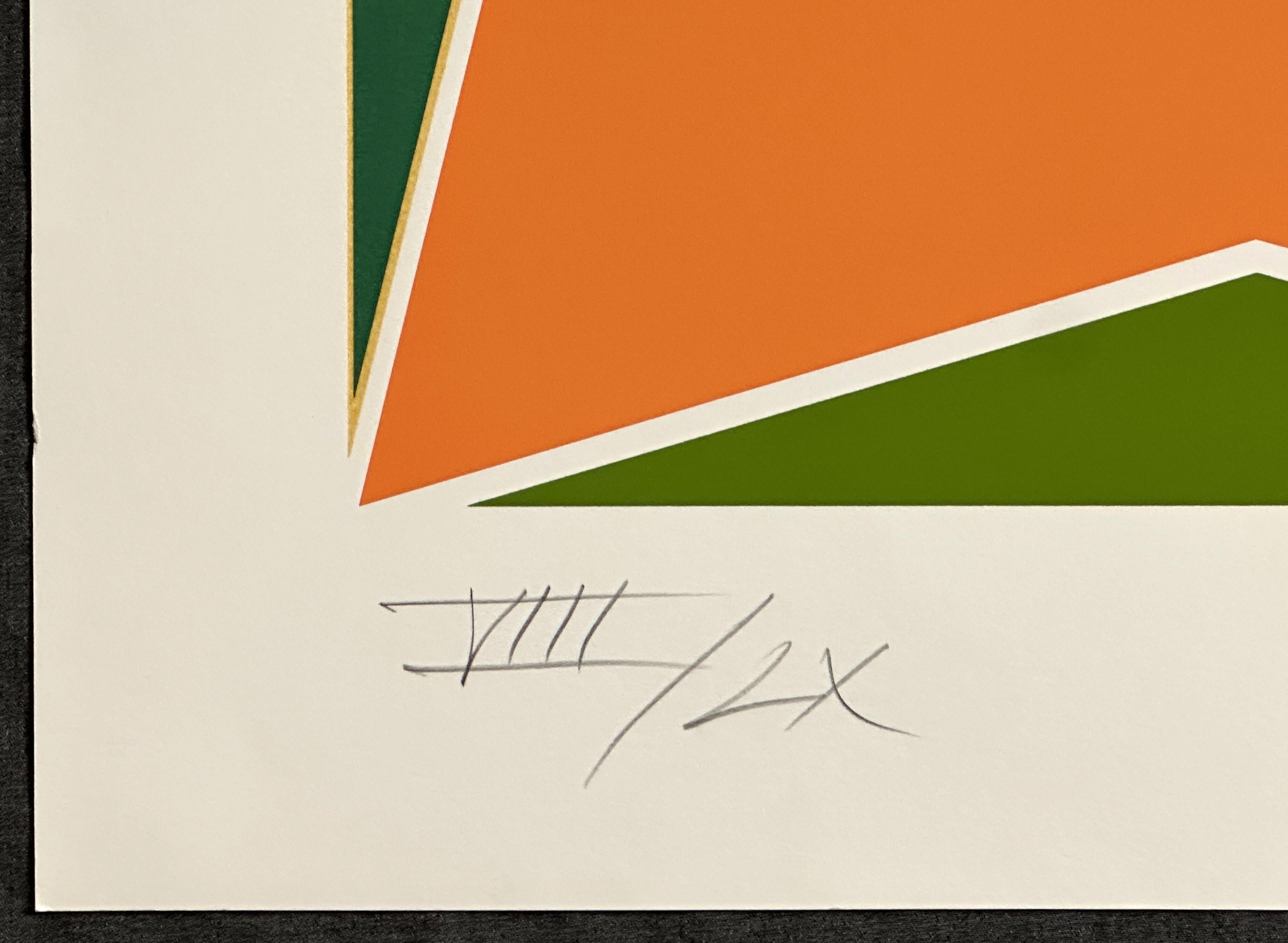 Larry Zox (1937-2006)
Three Square Composition, 1978
Print, Silkscreen, on Arches archival paper - 1978
52 