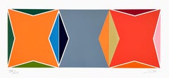 Three Square Composition, Larry Zox
