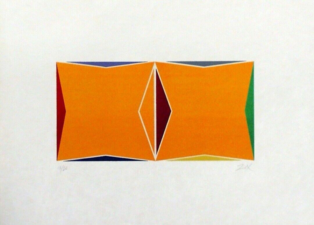 Two Square Composition, Larry Zox