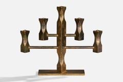 Lars Åkesson, Candelabra, Brass, Sweden, 1984