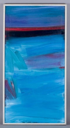 Lars Bertle, listed Swedish artist. Oil on canvas. Norwegian Coast.