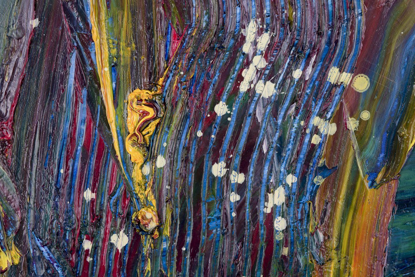 Lars Bertle, pittore svedese quotato in borsa. Olio su tavola. Composizione astratta, 2015 In condizioni ottime in vendita a København, Copenhagen