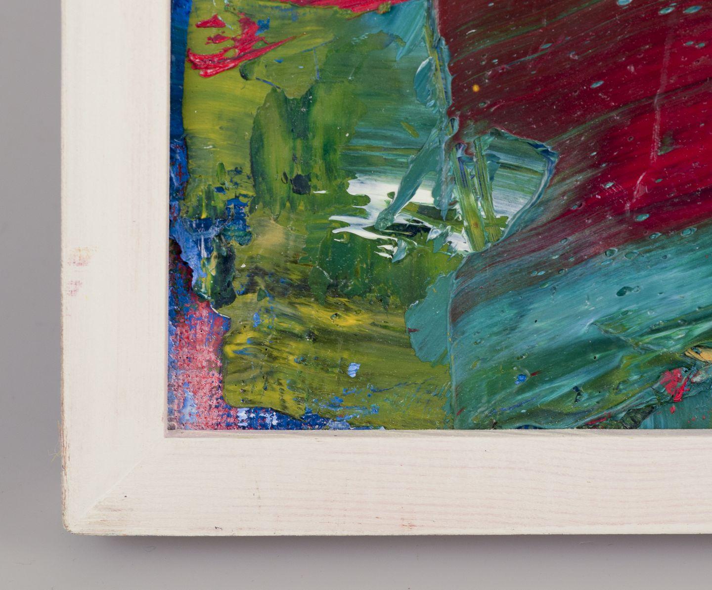 Altro Lars Bertle, pittore svedese quotato in borsa. Olio su tavola. Composizione astratta, 2015 in vendita