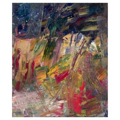 Lars Bertle, pintor sueco incluido en la lista. Óleo sobre tabla. "Cerca del bosque", 1994