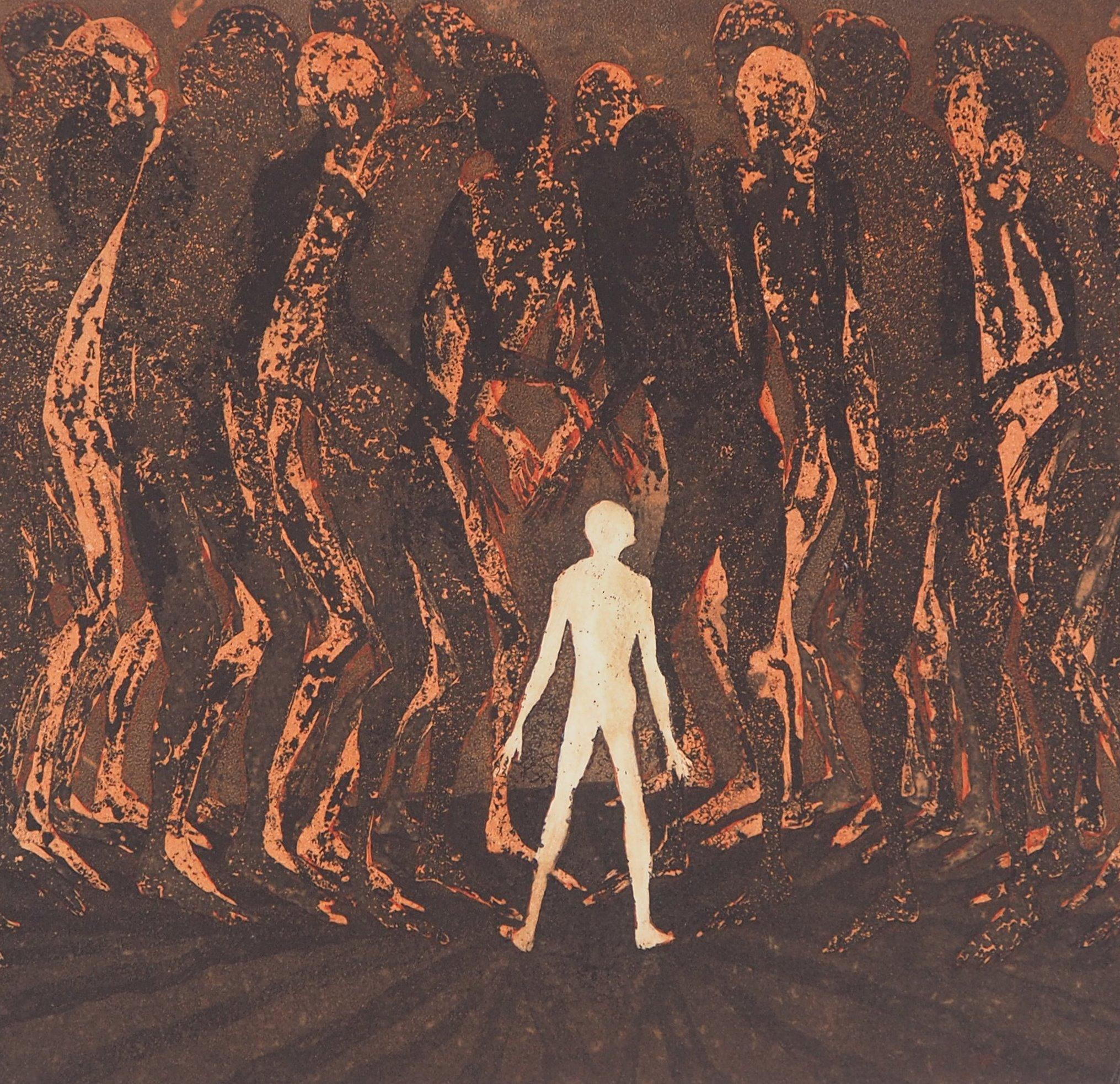Lars BO
Checkmate (Le Rêve de Jean Valjean 2/8), 1975

Original etching
Handsigned in pencil
On Japan paper 35,5 x 44,5 cm (c. 13,9 x 17,5 inch)
Edition limited to 100 unnumbered copies

INFORMATION :  This etching is part of the set 