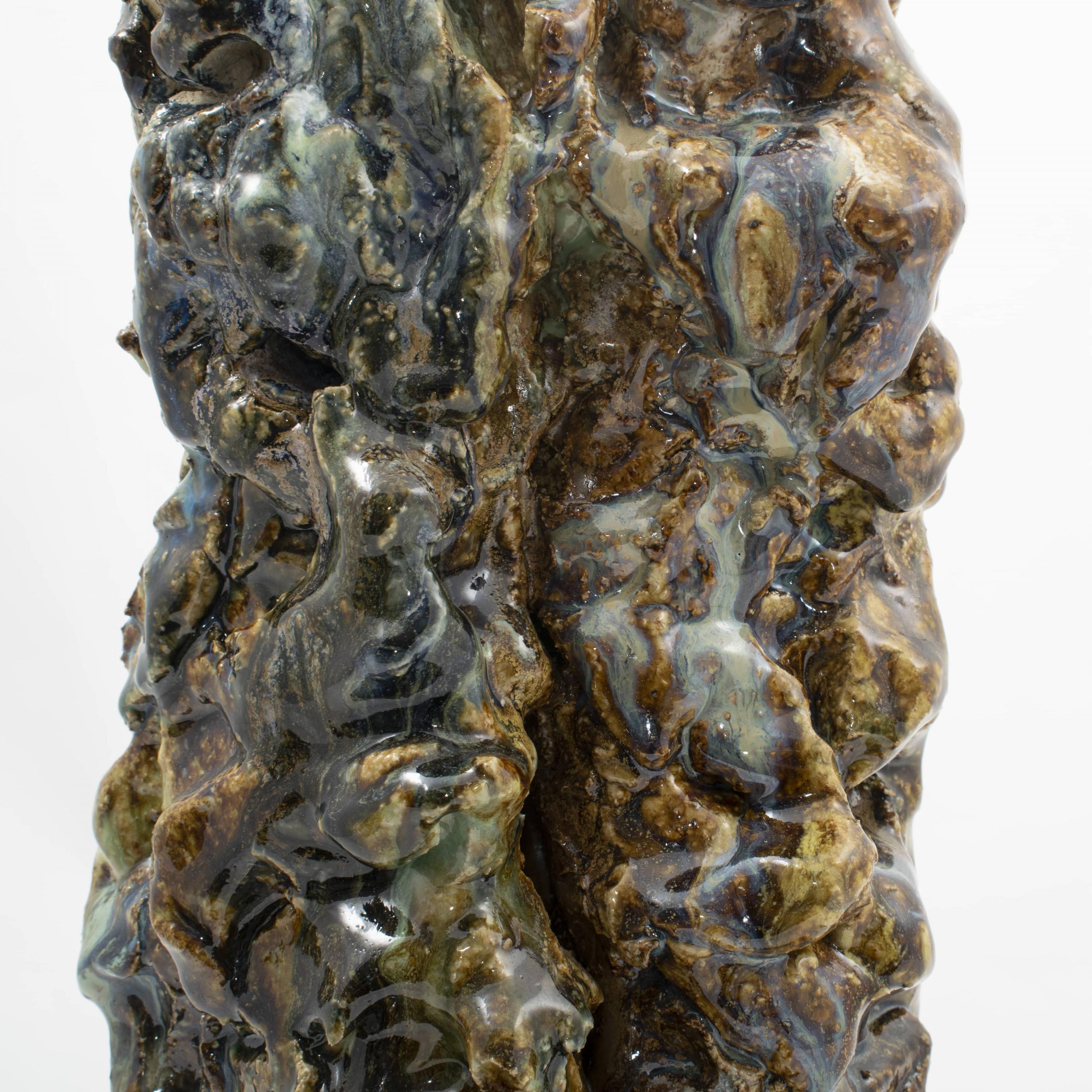 Lars Dan, Glazed Stoneware Sculpture For Sale 4