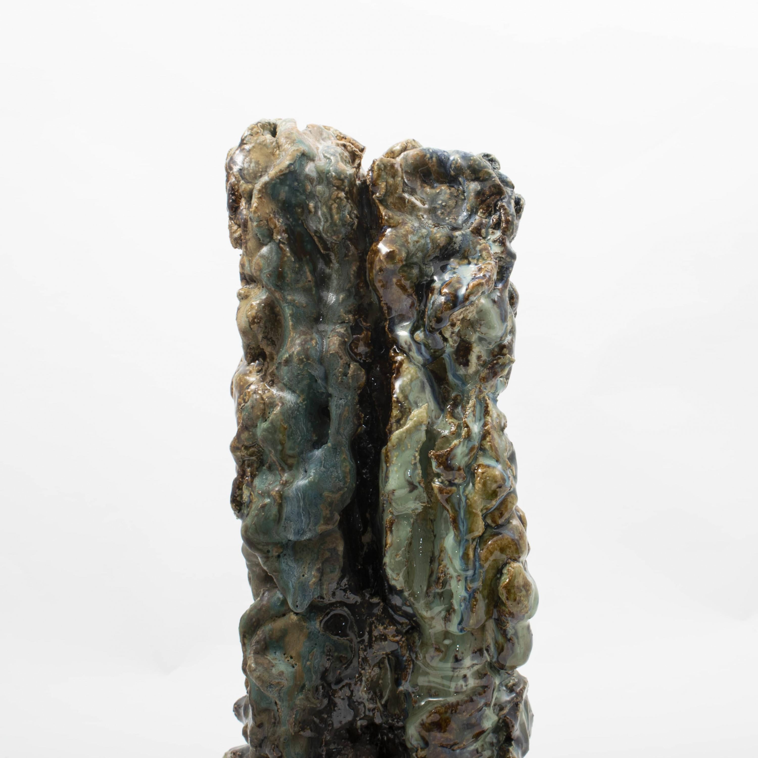 Lars Dan, Glazed Stoneware Sculpture For Sale 1