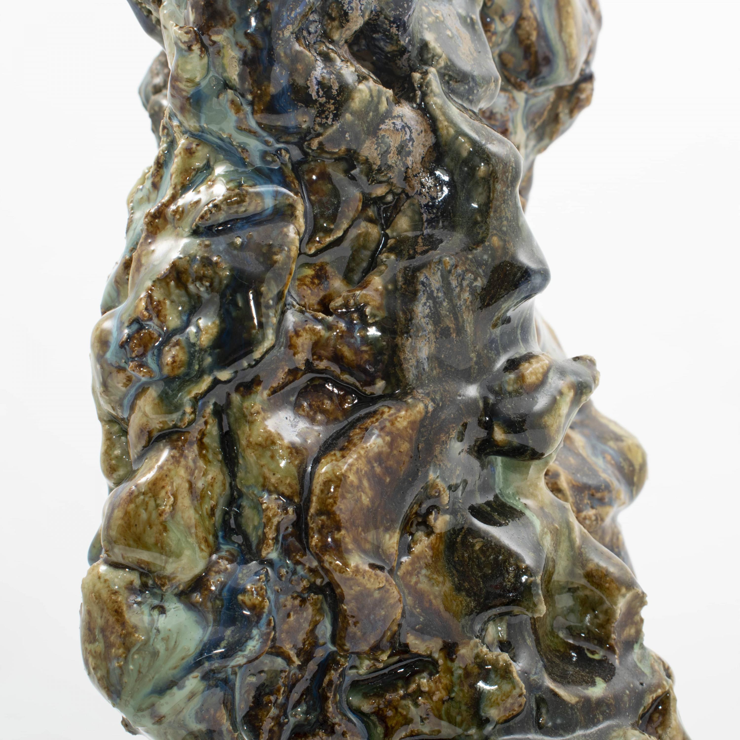 Lars Dan, Skulptur aus glasiertem Steingut im Angebot 2