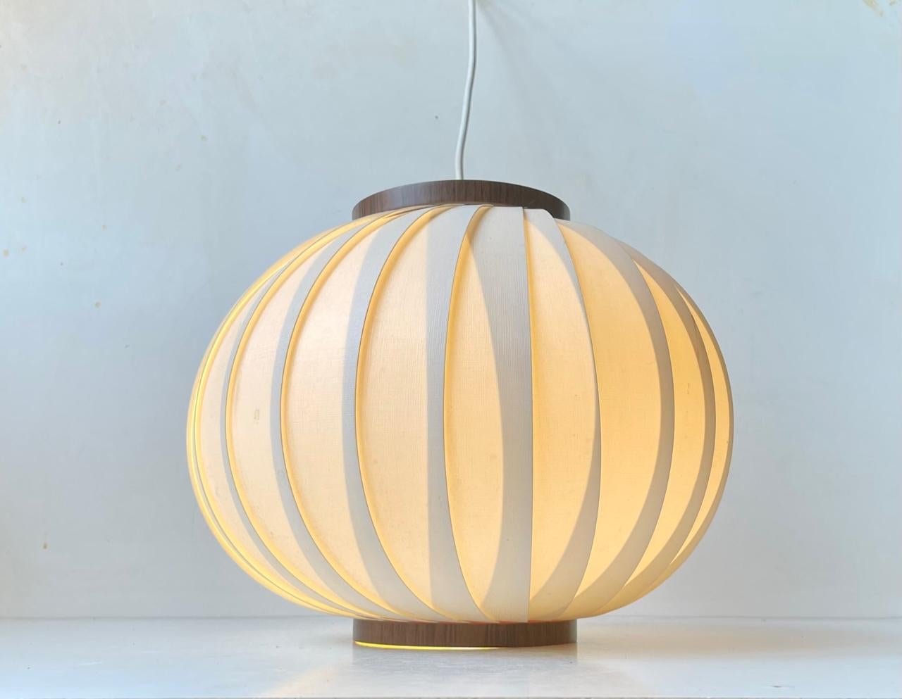 Lars Eiler Schiøler Bojan Pendant Lamp, Danish Modern 1960s 1