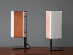 Lars-Gunnar Nordström, Table Lamps Metal, Copper, Acrylic for Metallimestarit