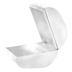 Boîte en argent sterling de Lars Hakansson, datant d'environ 1991, Lund, Suède