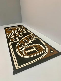 Lars Hawkes Wall Hanging Scroll Serigraph