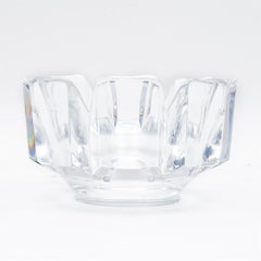 Lars Hellsten for Orrefors "Corona" Glass Fruit Bowl