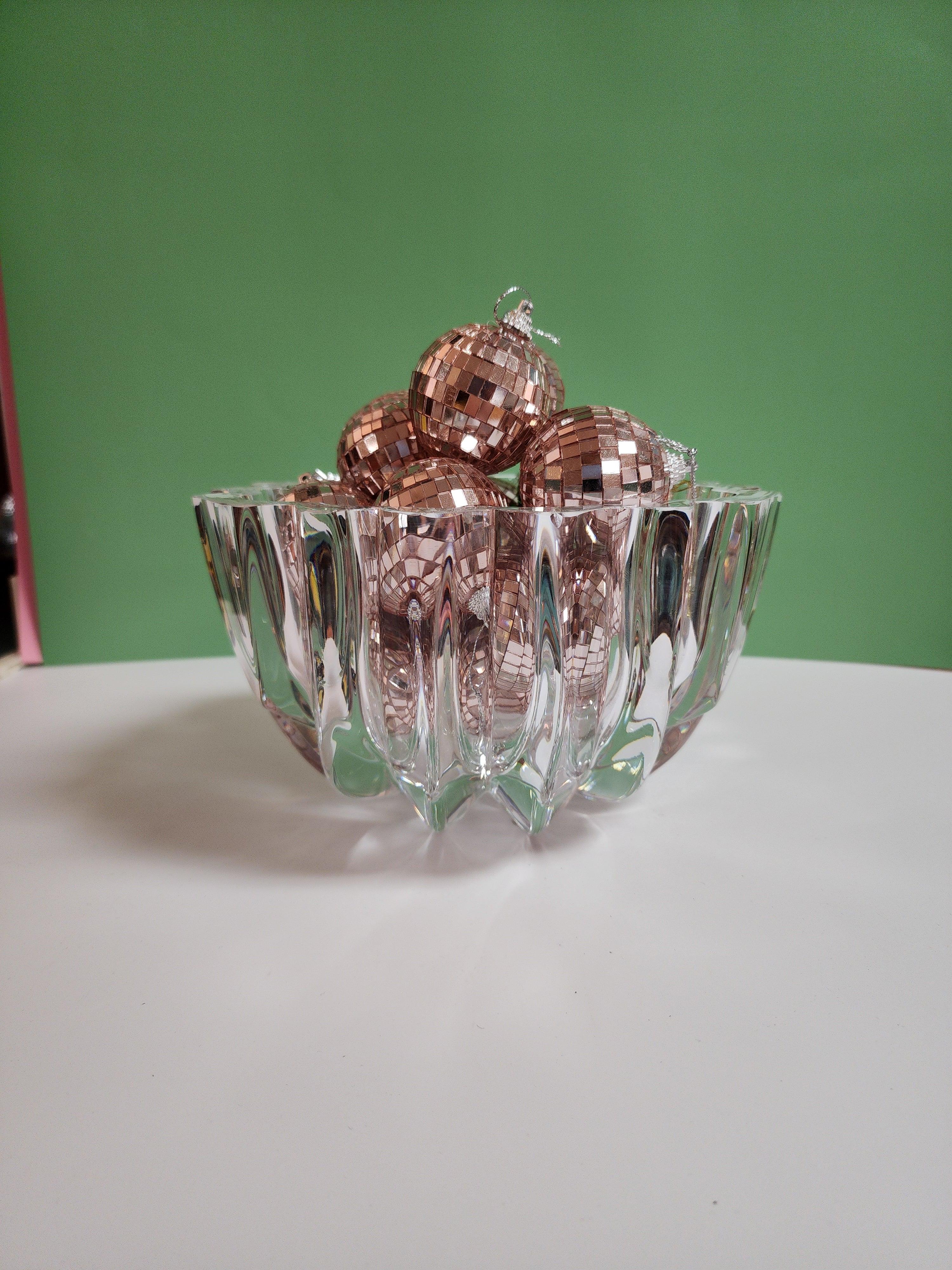 orrefors crystal bowl vintage