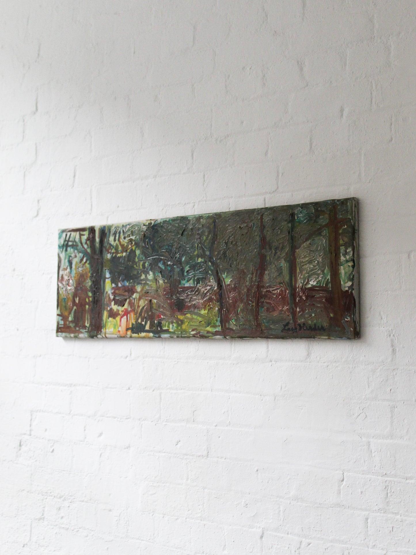 Großes schwedisches Ölgemälde auf Leinwand, Lars Herder (1923-1976) im Angebot 1
