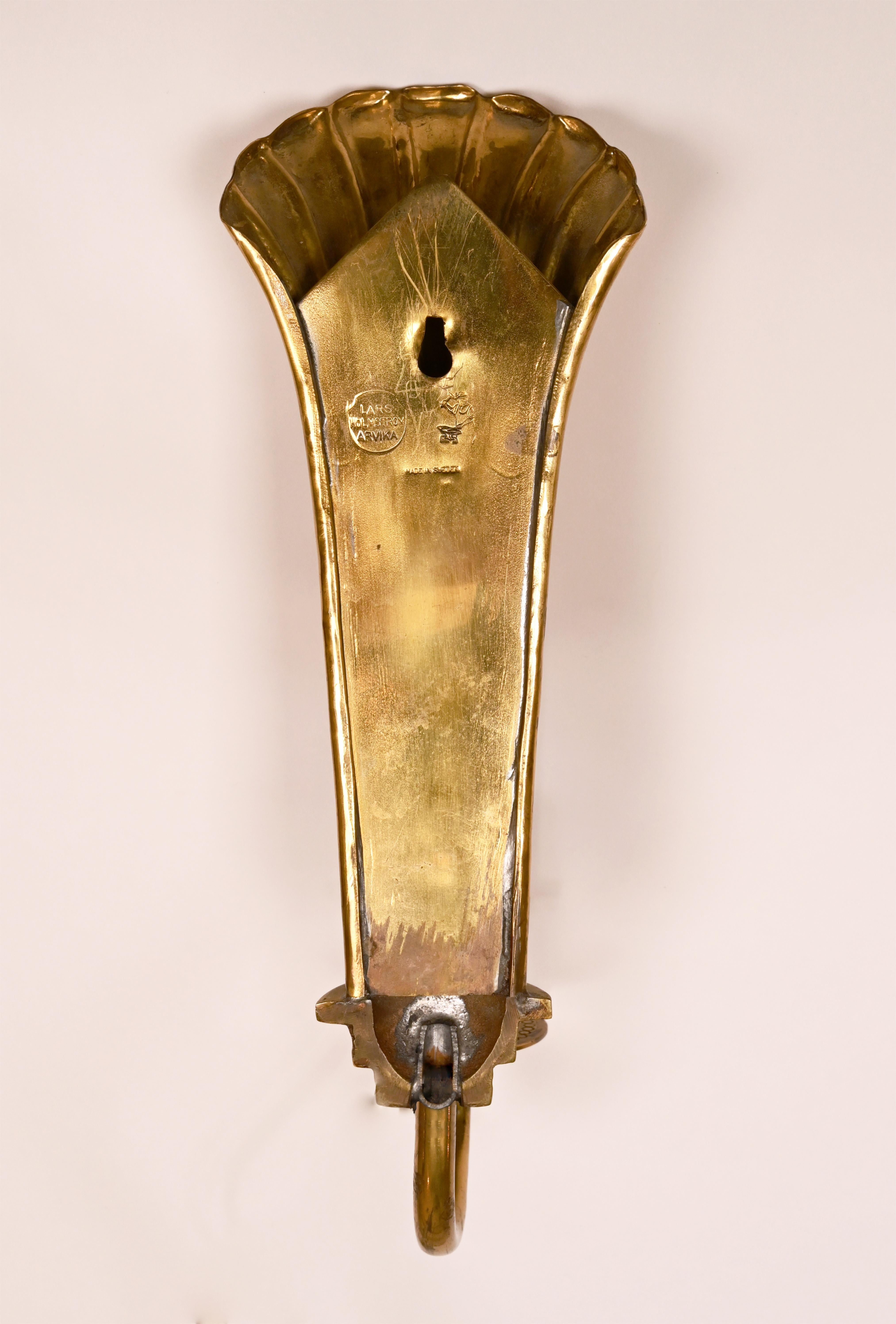 Mid-20th Century Lars Holmström Swedish Grace Wall Sconces