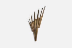 Lars Holmström, Wall Light, Brass, Sweden, 1930s