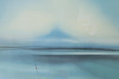 Lars Sjöström, Surreal Picture, Color Lithography, 1970s, Framed