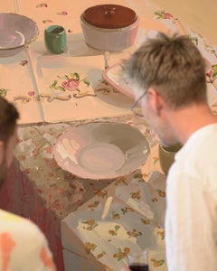 Breakfast Table- 21st Century Contemporary Dutch  Still-life Oil Painting