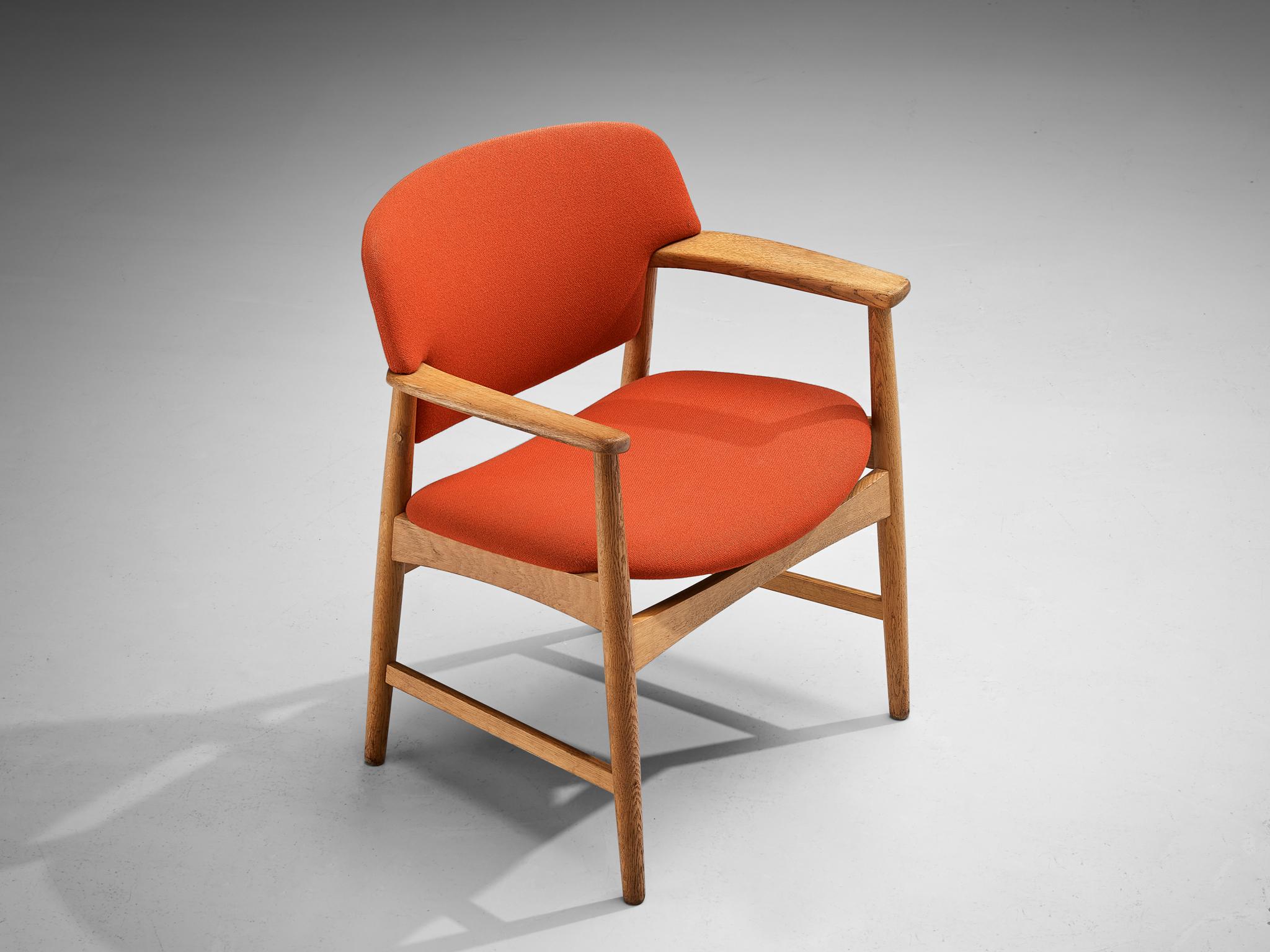 Larsen & Bender-Madsen for Fritz Hansen Dining Chair in Oak  For Sale 3