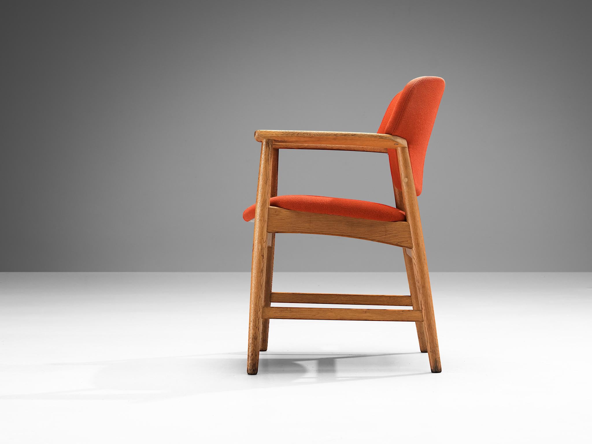 Larsen & Bender-Madsen for Fritz Hansen Dining Chair in Oak  For Sale 1
